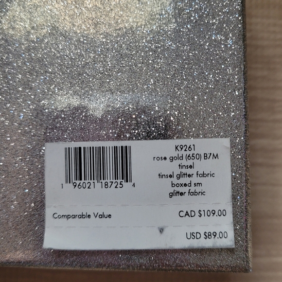 Boxed Kate Spade Rose Gold Card Holder - Picture 9 of 9